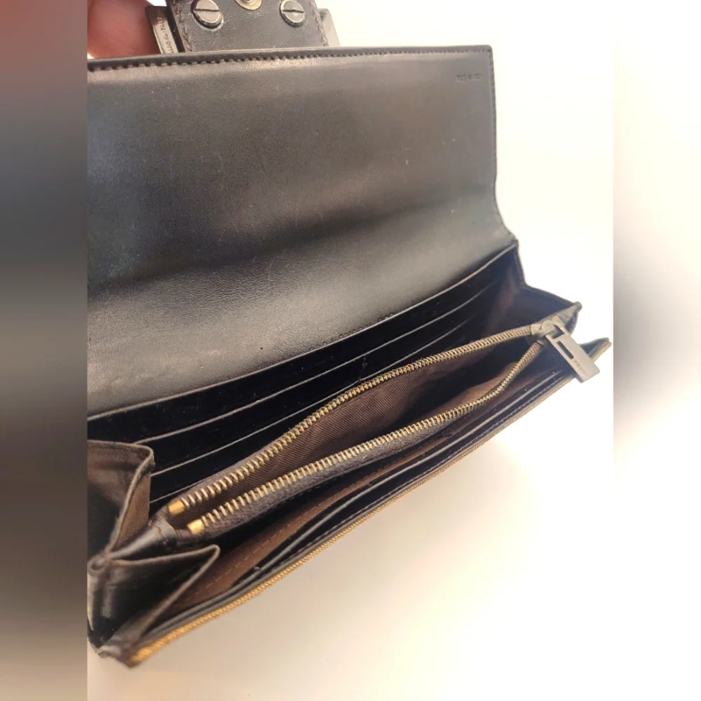Fendi Brown Zucchino Wallet